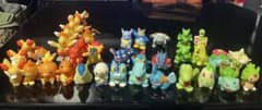 ポケモンキッズ 歴代御三家 進化系 指人形 大量まとめ売りのサムネイル