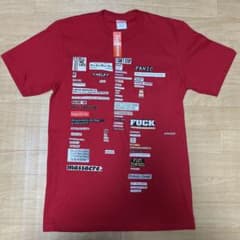 신품 미사용 Supreme T 셔츠 레드 S