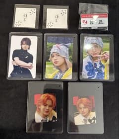 INI 松田迅 トレカ×5 ネームプレート ステッカー - メルカリ