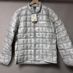 mont-bell プラズマ1000 M シルバー 白 ダウンジャケット - メルカリ