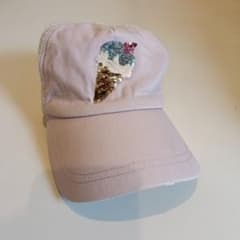 any FAM キッズ用 アイスクリーム スパンコール キャップ 帽子のサムネイル