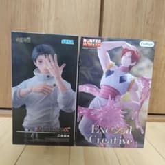 주술회전 을골우타 HUNTER×HUNTER 히소카 피규어 2점 세트