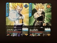 ドラゴンボールZ データカードダス ベジータ トランクス 2枚セット