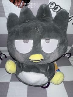 即日発送可！ こてっとぺったんBIGぬいぐるみ はぴだんぶい バッドバツ丸