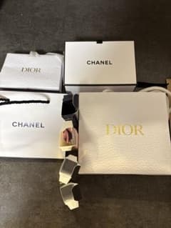 CHANEL DIOR ギフト袋 ショップ袋 セットのサムネイル