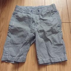 H&M ストライプ ハーフパンツ 110cm 120cm ボーダー ズボン