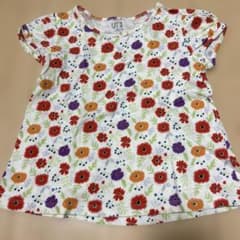 UNIQLO UT 花柄 半袖Tシャツ 120センチのサムネイル