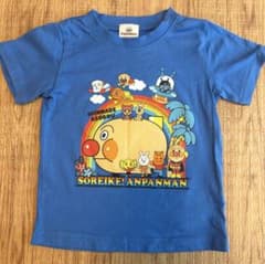 アンパンマン　Tシャツ　ブルー　95のサムネイル