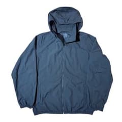 梅雨対策【週末特価】無印良品 撥水 ナイロン MUJI WALKER 黒 Lのサムネイル