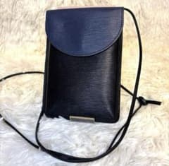Paul Smith ポールスミス スマホショルダーバッグ ブラックネイビーのサムネイル