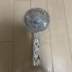 Francfranc ハンディファン 本体 シルバー ⚠️割れてますのサムネイル