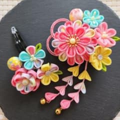 つまみ細工 髪飾り☆七五三365のサムネイル