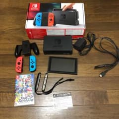 Nintendo Switch スイッチ　本体　「スマブラ付き」のサムネイル