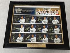 最終値下け中 オリックスバファローズ2024年ルーキー直筆サインフォトフレーム 最終値下け中 オリックスバファローズ2024年ルーキー直筆サインフォト