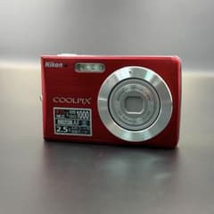 Nikon COOLPIX S200 レッド ニコン デジタルカメラ - メルカリ