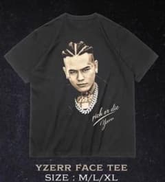 ミュージシャン YZERR FACE TEE M YZERR FACE TEE Mサイズ - メルカリ