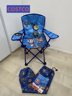 PAWPATROLパウパトロール 折りたたみ椅子 ブルー Costco コストコのサムネイル