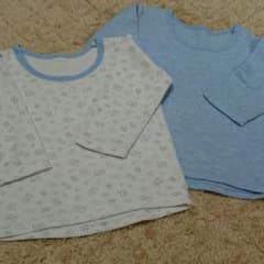 r mama様専用★ 90㎝ 長袖肌着２枚のサムネイル