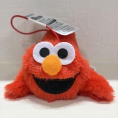 セサミストリート エルモ ねそべりマスコット ぬいぐるみ