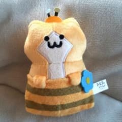 문구와 함께 아니마루 팬츠 봉제인형 고양이 씨?