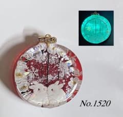 展示用/レジン/窓から眺める銀河とうさぎ 山茶花 蓄光 オルゴナイト