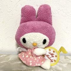 激レア！当時物 エンジェルマイメロディ ぬいぐるみ ピンク 音符 平成