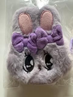 うさぎ ファー ぬいぐるみマスコット キーホルダーのサムネイル