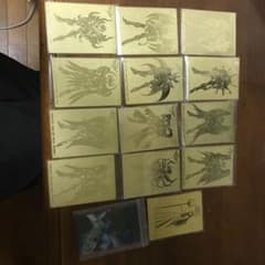 聖闘士星矢 ゴールド カードダス 12星座+アテナ+オマケのサムネイル
