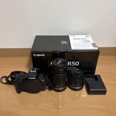 ニック様】Canon EOS R50 ダブルズームレンズキット - メルカリ