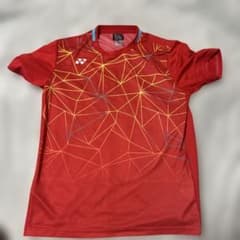 YONEX テニスウェア Tシャツ レッド O ヨネックスゲームTシャツのサムネイル