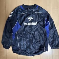 hummel ピステ・ウィンドブレーカー ネイビー/ブルーのサムネイル