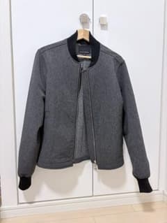 BANANA REPUBLIC MA-1 フライトジャケット グレーのサムネイル