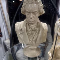 ベートーヴェン bust 陶器像 約20cm ベートーヴェン bust 陶器像 約20cm - メルカリ