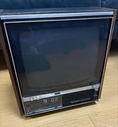 SONY製木製ブラウン管テレビ(TVC-340) 昭和レトロ家電 骨董品 - メルカリ
