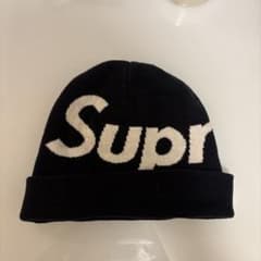 Supreme ニット帽 ビーニー ブラックのサムネイル