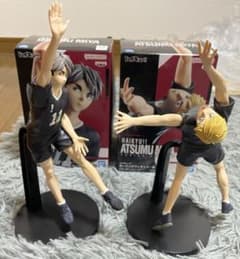 ハイキュー!! 宮侑 宮治 ポージングフィギュア 2種セット 美品 - メルカリ