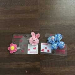 ラブアダブダフ　ウサギと花のヘアアクセサリーセットのサムネイル