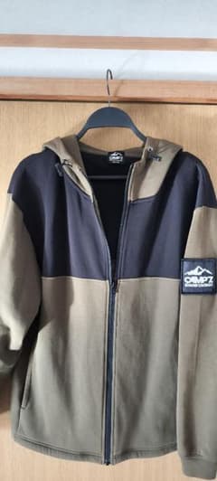 CAMP7 フルジップパーカー M カーキのサムネイル