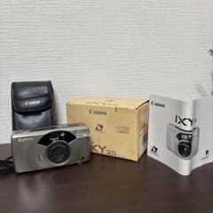 Canon IXY DIGITAL 25 IS 本体・ケース・バッテリー・取説 箱、説明書、純正ケース付き】Canon IXY 25 フィルムカメラ 本体