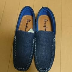 メンズドライビングシューズ、新品未使用。25、5。のサムネイル