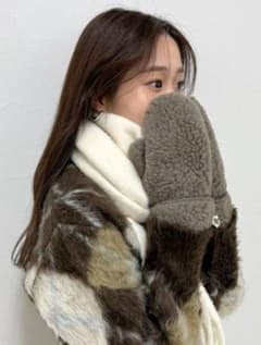 未使用 COLDBREAKER ウールミトン 手袋 Mサイズ ポーランドのサムネイル