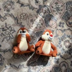 [WDW] 칩과 데일 어깨의 봉제인형 세트