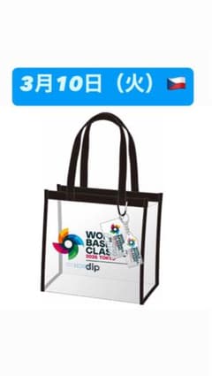 2026 WBC チケット&ホスピタリティ記念品&クリアバッグ WBC オリジナルクリアバッグ引換券 大谷翔平 東京ドーム 侍ジャパン