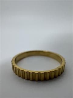 K18ゴールド リブデザインリング1.07g 11号 - メルカリ