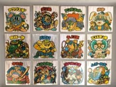 ピ*ロ様 旧ビックリマン 第20弾 ヘッド 干支シリーズ 12枚セットのサムネイル