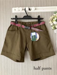 ［未使用]faircraft トレッキングハーフパンツ(ベルト付き)のサムネイル