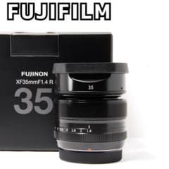 FUJIFILM XF 35mm F1.4 R 元箱・フード 美品 大口径単焦点 - メルカリ