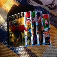 one punch man 1〜5巻のサムネイル