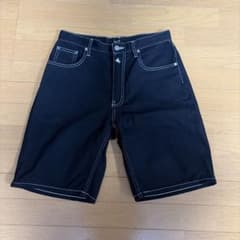 HUF デニムショートパンツ ブラックのサムネイル