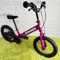 ストライダー 14x (Strider 14x) ピンク ペダル装着済み いよいよ、 STRIDER 14X NEWカラー Fuchsia pink(フューシャピンク